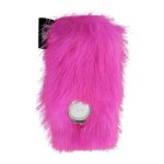 I - doll - moumoute leatherskin pour ipod shuffle, fuchsia