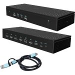 I - tec - station d'accueil - usb - c / usb4 / thunderbolt 3 / thunderbolt 4 - 3 x hdmi, 2 x dp - 1gbe ...
