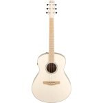 Ibanez aam370e advanced acoustic open pore antique white guitare electro - acoustique folk