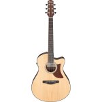 Ibanez aam50ce open pore natural guitare electro - acoustique folk