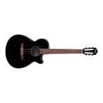 Ibanez aeg50n - bkh noire brillante - guitare classique electro Ibanez aeg50n - bkh noire brillante - guitare classique electro