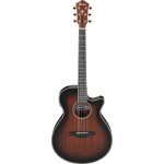 Ibanez aeg74 mahogany sunburst high gloss guitare ?lectro - acoustique folk