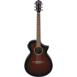 Ibanez aewc11 dark violin sunburst high gloss guitare folk ?lectro - acoustique Ibanez aewc11 dark violin sunburst high gloss guitare folk ?lectro - acoustique