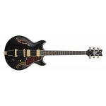 Ibanez amh90 - bk - guitare electrique hollow body - black