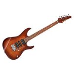 Ibanez az2407f prestige brownish sphalerite guitare electrique avec etui