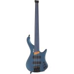 Ibanez ehb1005f bass workshop arctic ocean matte basse electrique 5 cordes sans tête avec housse Ibanez ehb1005f bass workshop arctic ocean matte basse electrique 5 cordes sans tête avec housse