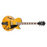 Ibanez gb10em - aa - guitare electrique hollow body signature george benson - antique amber