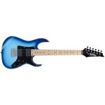 Ibanez grgm21m - blt - guitare electrique série mikro - blue burst Ibanez grgm21m - blt - guitare electrique série mikro - blue burst