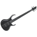 Ibanez iron label btb625ex black flat basse electrique 5 cordes