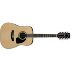 Ibanez pf1512 - nt naturelle brillante - guitare acoustique 12 cordes