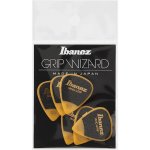 Ibanez ppa14hsgye - 6 m�diators grip wizard s�rie sand grip jaune - heavy - 1. 0mm