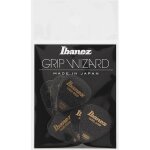 Ibanez ppa14msgbk - 6 médiators grip wizard série sand grip noir - medium - 0, 8mm Ibanez ppa14msgbk - 6 médiators grip wizard série sand grip noir - medium - 0, 8mm