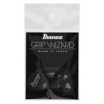 Ibanez ppa16hrgbk - 6 médiators grip wizard série rubber grip noir - heavy - 1. 0mm Ibanez ppa16hrgbk - 6 médiators grip wizard série rubber grip noir - heavy - 1. 0mm
