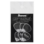 Ibanez ppa16hsgwh - 6 médiators grip wizard série sand grip blanc - heavy - 1. 0mm Ibanez ppa16hsgwh - 6 médiators grip wizard série sand grip blanc - heavy - 1. 0mm