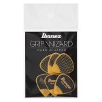 Ibanez ppa16hsgye - 6 médiators grip wizard série sand grip jaune - heavy - 1. 0mm Ibanez ppa16hsgye - 6 médiators grip wizard série sand grip jaune - heavy - 1. 0mm