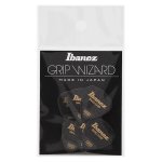 Ibanez ppa16msgbk - 6 médiators grip wizard série sand grip noir - medium - 0, 8mm Ibanez ppa16msgbk - 6 médiators grip wizard série sand grip noir - medium - 0, 8mm