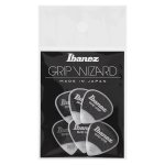 Ibanez ppa16msgwh - 6 médiators grip wizard série sand grip blanc - medium - 0, 8mm Ibanez ppa16msgwh - 6 médiators grip wizard série sand grip blanc - medium - 0, 8mm