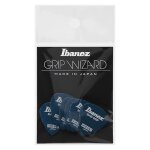 Ibanez ppa16xcgdb - 6 médiators grip wizard série sand grip deep blue - extra heavy - 1, 2mm Ibanez ppa16xcgdb - 6 médiators grip wizard série sand grip deep blue - extra heavy - 1, 2mm