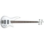 Ibanez sr300e - pw - pearl white - guitare basse
