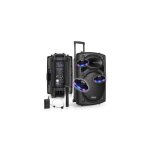 Ibiza sound enceinte sono portable 15  800w batterie bluetooth karaok� 2 micros vhf main t�te 3 jeux ...