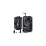 Ibiza sound enceinte sono portable 15  800w batterie bluetooth karaok� 2 micros vhf main t�te jeu lumi�re ...