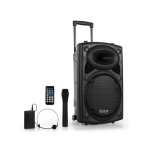 Ibiza sound port12vhf - bt - enceinte sans fil bluetooth - noir
