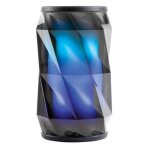 Ihome ibt74 enceinte nomade bluetooth avec systeme d'clairage dynamique - noire / multicolore