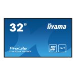 Iiyama prolite lh3241s - b2 - 32 écran lcd rétro - éclairé par led - signalisation numérique - avec ... Iiyama prolite lh3241s - b2 - 32 écran lcd rétro - éclairé par led - signalisation numérique - avec ...