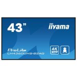 Iiyama prolite lh4360uhs - b2ag - 43  �cran lcd r�tro - �clair� par led - signalisation num�rique - avec ...