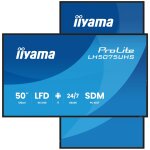 Iiyama prolite lh5075uhs - b2ag - 50  �cran lcd r�tro - �clair� par led - signalisation num�rique - avec ...