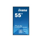 Iiyama prolite lh5541uhs - b2 - 55  �cran lcd r�tro - �clair� par led - signalisation num�rique - 4k ...