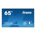 Iiyama prolite lh6565uhsb - b1 - 65 écran lcd rétro - éclairé par led - signalisation numérique - android ... Iiyama prolite lh6565uhsb - b1 - 65 écran lcd rétro - éclairé par led - signalisation numérique - android ...