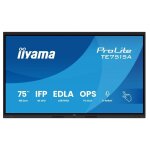 Iiyama prolite te7515a - b2ag - 75  �cran lcd r�tro - �clair� par led - signal�tique num�rique interactive ...