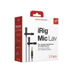 Ik multimedia irig mic lav - paire de micros cravate - appareils mobiles - capsule condensateur - diaphragme ...