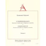 Emmanuel sjourn : independance vibraphone ou marimba - vol. 6 - - coll. alsace percu - recueil marimba ...