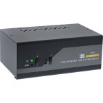 Inline kvm desktop switch - 2 - fach - dual monitor - hdmi - 4k - usb 3. 0 - audio (62652i)