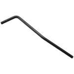 Insertion directe style guitare electrique tremolo arm whammy bar - chrome - noir / insert part diamet ...