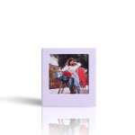 Instax - cadre carr pour imprimante, feuille magntique, assemblage, placement photo, rfrigrateur, ...