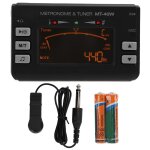 Instrument lcd electrique daccordeur de mtronome 3 modes de micro pour guitare violon saxophonemt ...