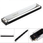 Instruments de musique pour débutants, 24 trous en argent, titane, harmonica, trémolo, ton keyc, harpe ... Instruments de musique pour débutants, 24 trous en argent, titane, harmonica, trémolo, ton keyc, harpe ...