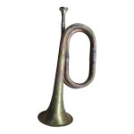 Instrument de musique a signal sonore en cuivre et laiton massif avec embouchure trompette de cavalerie ...