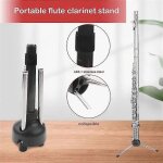 Instrument a vent tr�pied amovible clarinette support de fl�te instrument a vent l�ger portable