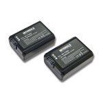 Intensilo 2x li - ion batterie 1050mah (7. 4v) pour cam�ra vid�o photo sony alpha nex - 6, nex - 6l, ...
