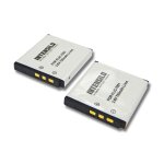 Intensilo 2xli - ion batterie 700mah (3. 6v) pour appareil photo, cam�ra vid�o agfa agfaphoto optima ...