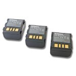 Intensilo 3x li - ion batterie 700mah (7. 4v) pour caméra vidéo, caméscope jvc gr - df540ex, gr - df550, ... Intensilo 3x li - ion batterie 700mah (7. 4v) pour caméra vidéo, caméscope jvc gr - df540ex, gr - df550, ...