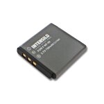 Intensilo li - ion batterie 750mah (3. 7v) pour appareil photo fuji fujifilm finepix real 3d w3, x10, ...