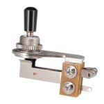 Interrupteur a 3 voies interrupteur a bascule de guitare de type l a angle droit avec t�te en cuivre ...