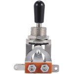 Interrupteur a bascule pour guitare electrique 3 voies en noir (rythmique) sélecteur de micro Interrupteur a bascule pour guitare electrique 3 voies en noir (rythmique) sélecteur de micro