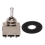 Interrupteur a bascule de guitare potentiomètre scellé a 3 voies sélecteur de micro en métal accessoire ... Interrupteur a bascule de guitare potentiomètre scellé a 3 voies sélecteur de micro en métal accessoire ...