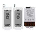 Interrupteur à distance sans fil pour pompe, 433mhz, 110v / 120v / 220v / 30a, 1ch, relais rf, système ... Interrupteur à distance sans fil pour pompe, 433mhz, 110v / 120v / 220v / 30a, 1ch, relais rf, système ...